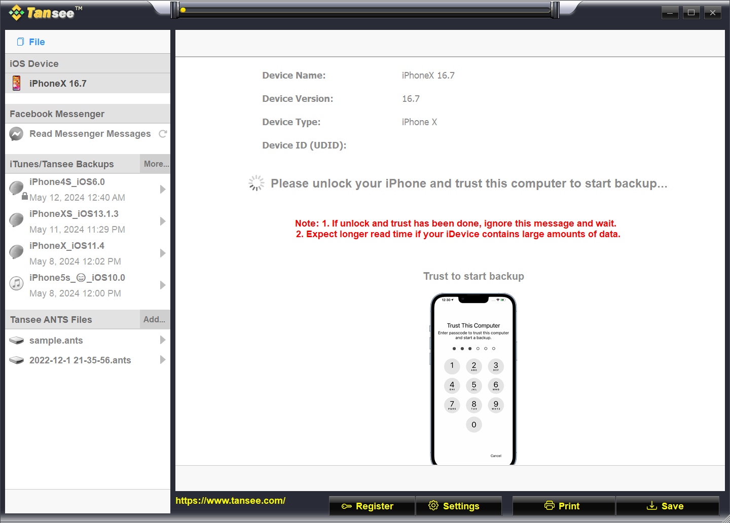 Conecte seu iPhone ou iPad ou iPod ao seu PC com um cabo USB